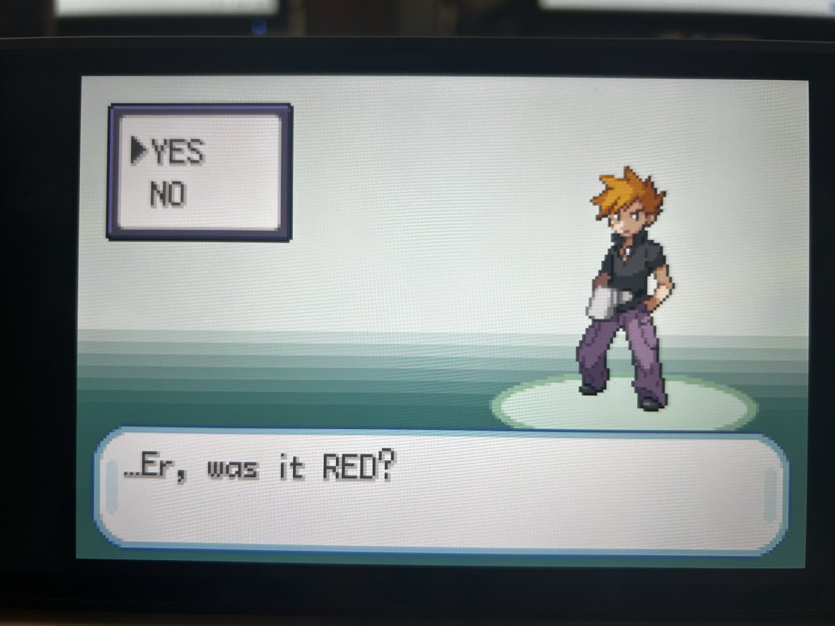 Vics_Vix's tweet photo. NOOOOOOO!!!! #PokemonDay #Pokemon30 #FRLG https://t.co/PPD4zZV63J
