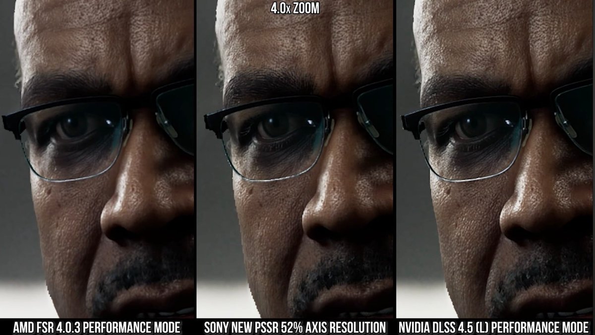 eXtas1stv's tweet image. 👀🔥 | Sorprende muchísimo el PSSR 2.0 en las comparativas hechas por Digital Foundry.

PSSR se acerca mucho, mucho a DLSS y le arranca las pegatinas a FSR 4.0.