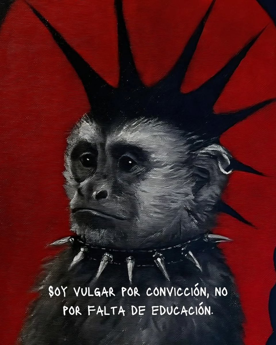 Además trato de que mi léxico de improperios sea basto y atípico 👌😎