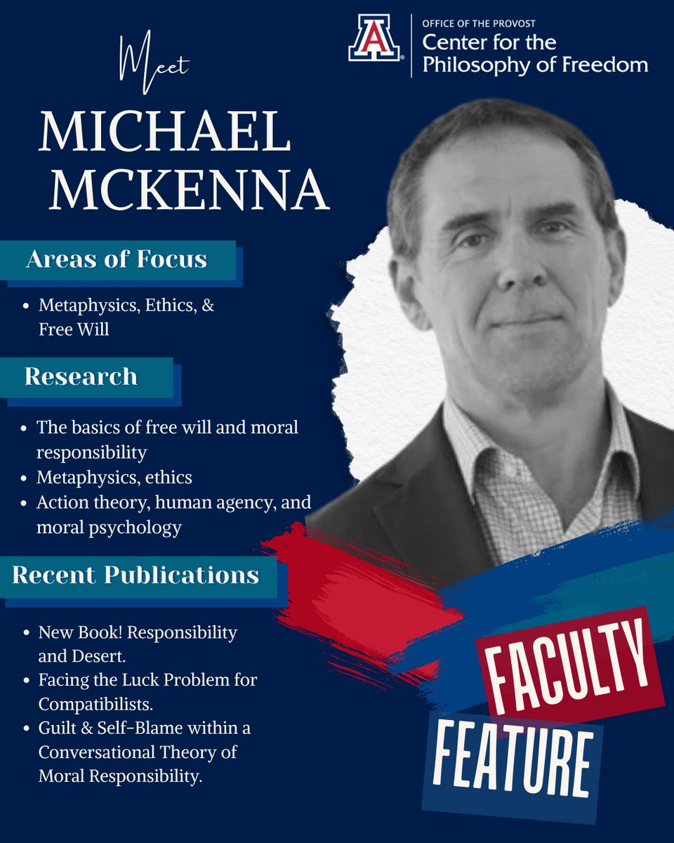 UArizona Center for the Philosophy of Freedom tweet media