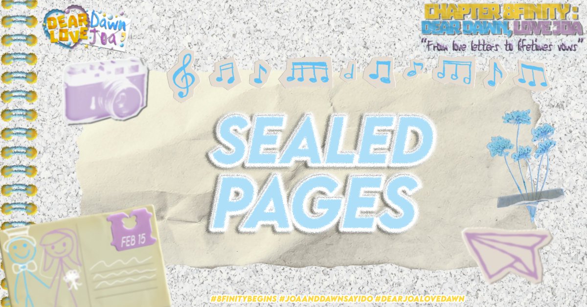 Chapter 8finity: Dear Dawn, Love Joa tweet media