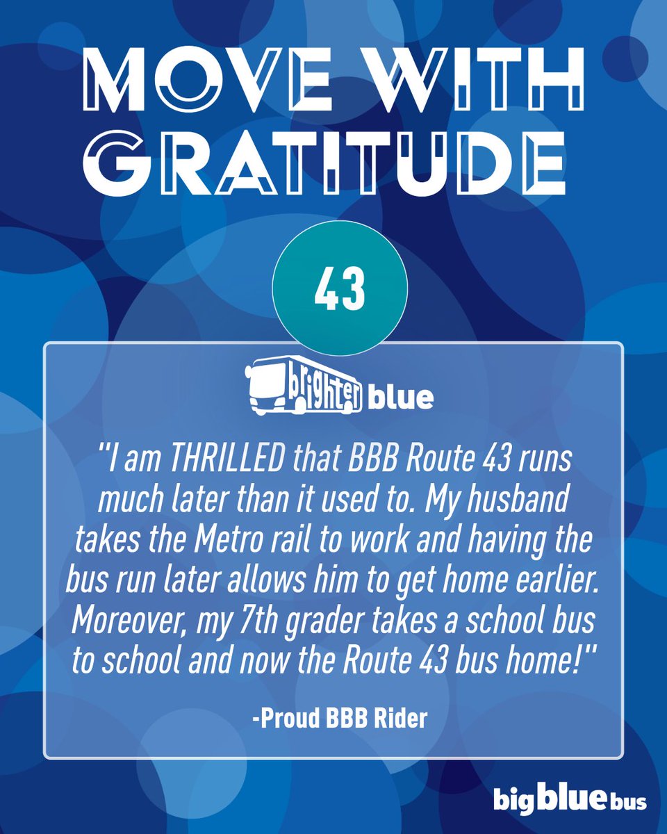 Big Blue Bus | A City of Santa Monica Service tweet media