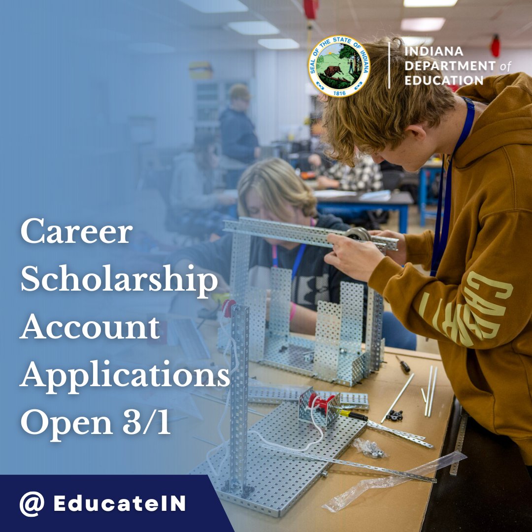 Indiana Department of Education (IDOE) tweet media