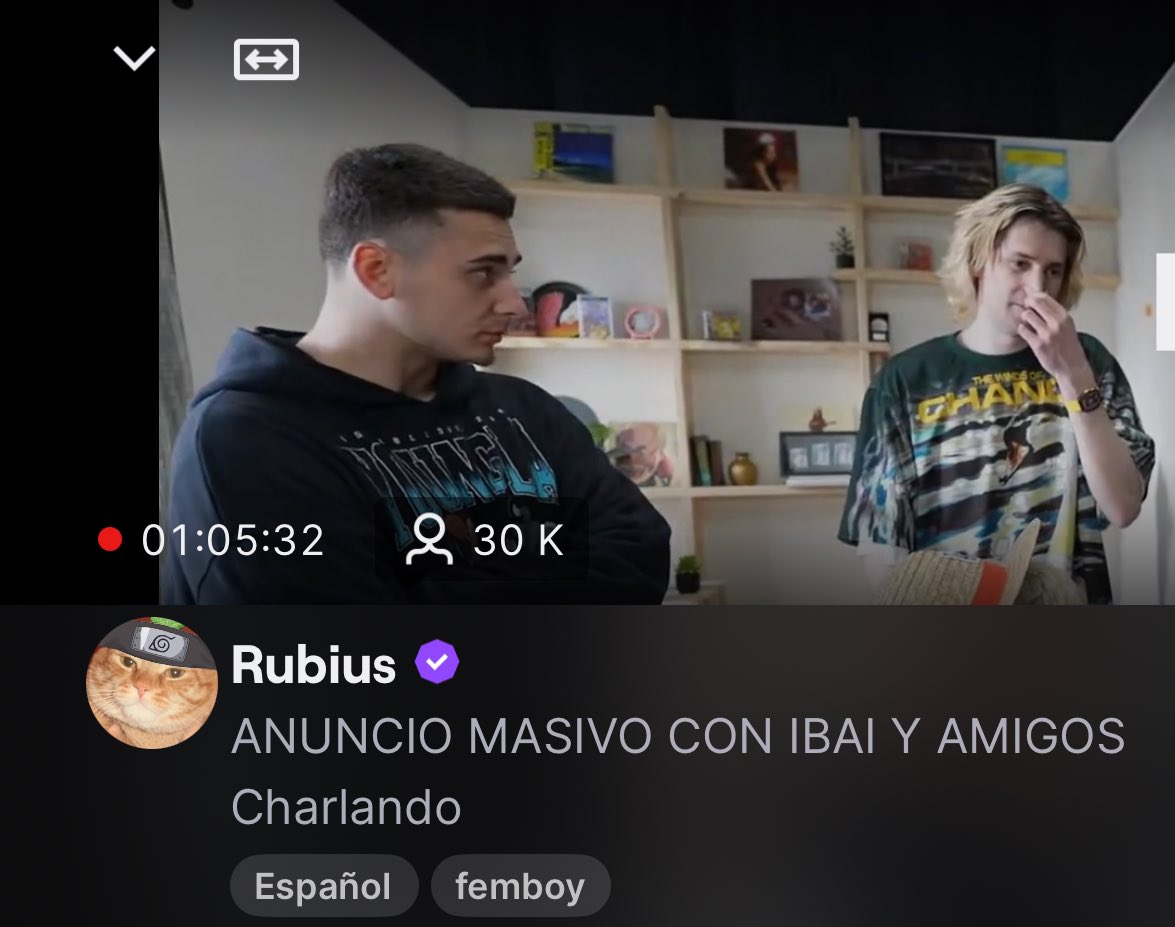 Que cambiados rubius e ibai
