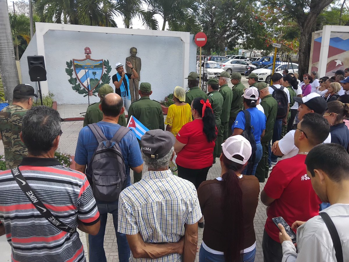 Acto resumen del Día de la Defensa en la ZD Vista Alegre. Una jornada de preparación combativa y patriótica en #Holguín