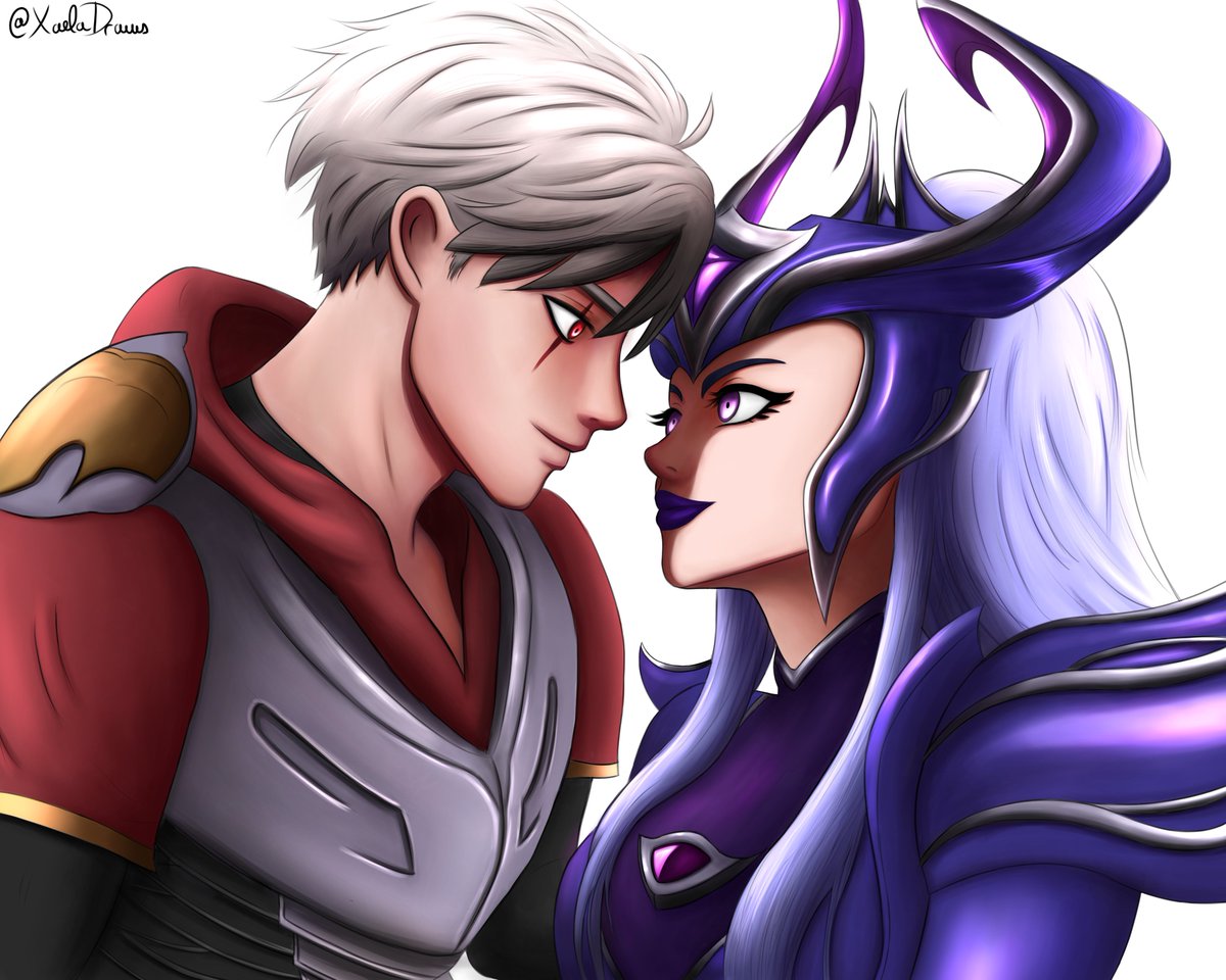 XaelaDraws's tweet photo. Forbidden Love
#Zed #Syndra #leagueoflegendsfanart https://t.co/DglYIpvGJ1