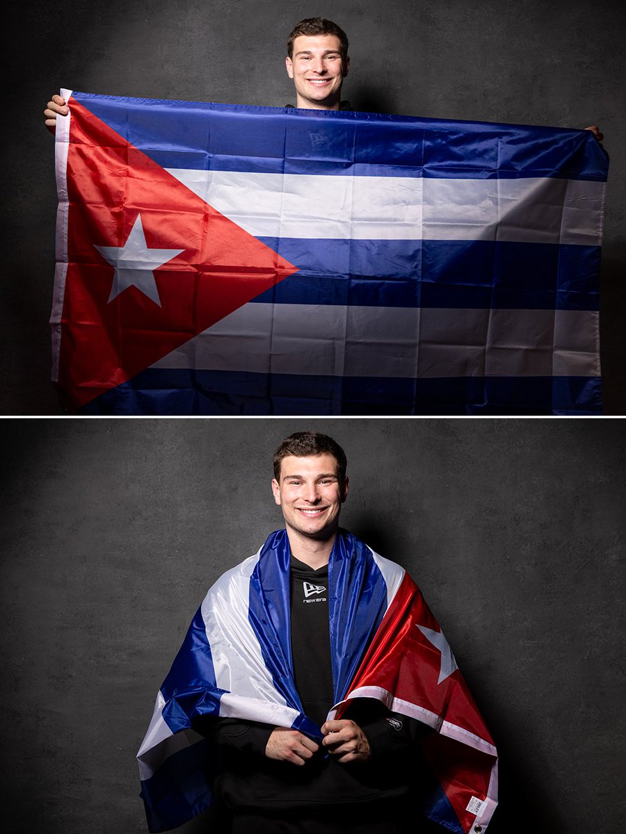 .<a href="/qb_fernando/">Fernando Mendoza</a> repping his roots ❤️

2026 NFL Combine continues today at 3pm ET on <a href="/nflnetwork/">NFL Network</a>
Stream on <a href="/NFLPlus/">NFL+</a>