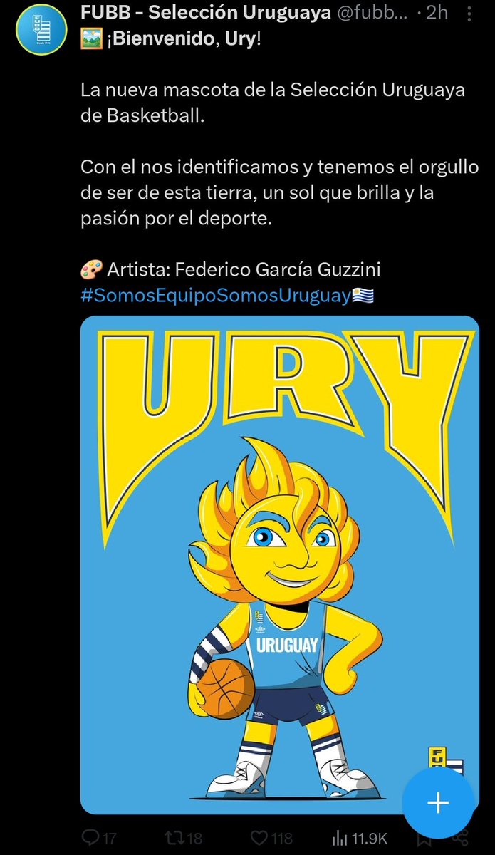 El osito Sweetney (de Liga y campeón uruguayo) tweet media