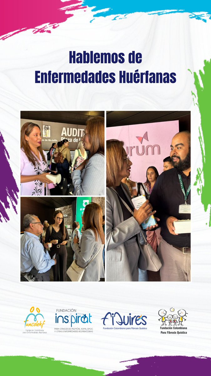 Nuestra fundación apoya a personas con #EnfermedadesHuérfanas porque es importante dar visibilidad, desarrollo de nuevas tecnologías y acceso oportuno al sistema de salud
Gracias a <a href="/GobAntioquia/">Gobernación de Antioquia</a> y <a href="/AlcaldiadeMed/">Alcaldía de Medellín</a> por esta jornada que enriquece el conocimiento de todos
#PiensaEnEH