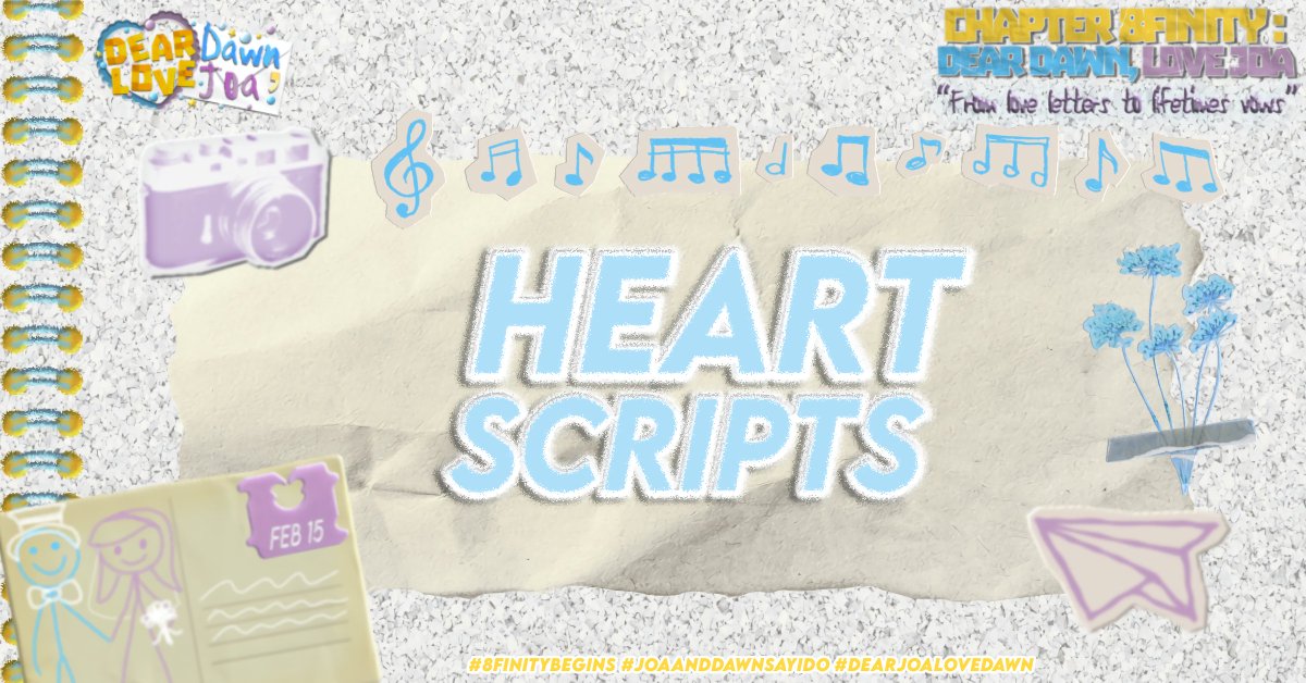 Chapter 8finity: Dear Dawn, Love Joa tweet media