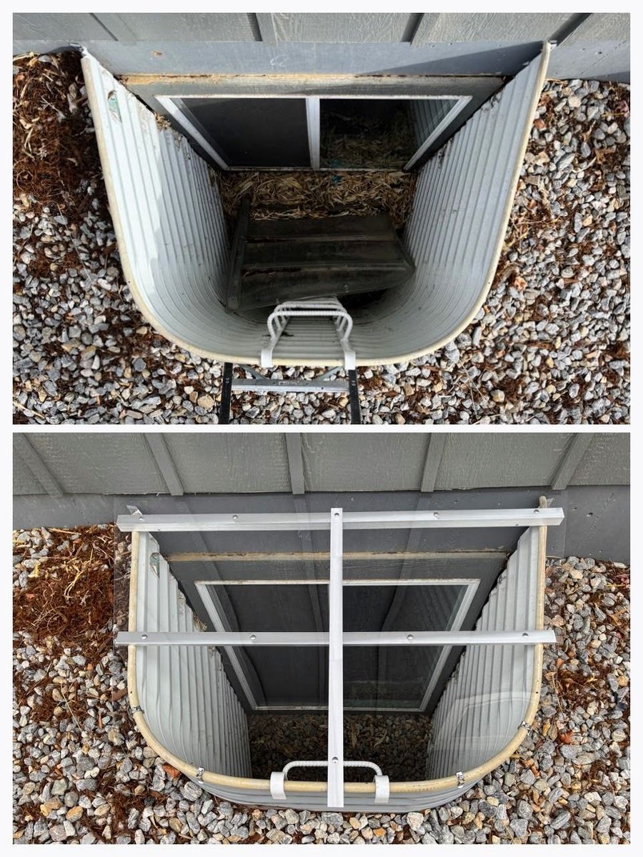 PolyguardCovers's tweet image. Great install in Severance! 

We added 3 standard window well covers, protecting against rain, snow, debris &amp;amp; critters while letting in natural light. Durable &amp;amp; functional!

📞 970-674-0377
🌐 polyguardcovers.com

#PolyguardCovers #SeveranceCO #WindowWellCovers