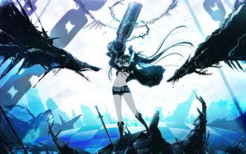 MMarshall95's tweet photo. Who would win between Black Rock Shooter and Kurumi Tokisaki in a fight putting your comments and let me know https://t.co/GfBxLkjXxV