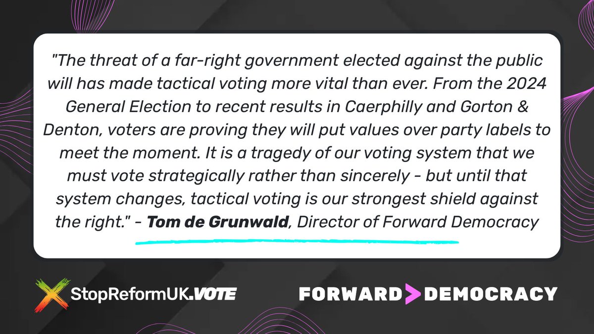 The Movement Forward | StopTheTories.vote tweet media