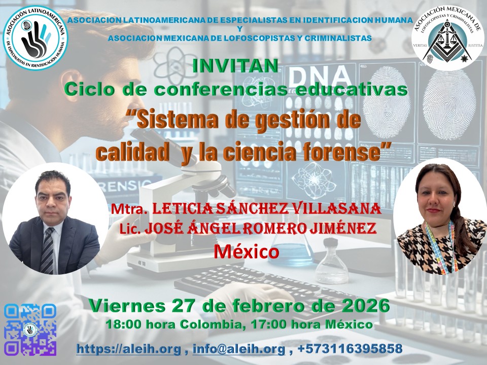 amlcmexico's tweet photo. Buen día, los esperamos #peritos #forenses #criminalistica #cienciasforenses #sistemadegestiondecalidad https://t.co/jfzUvSW5TJ