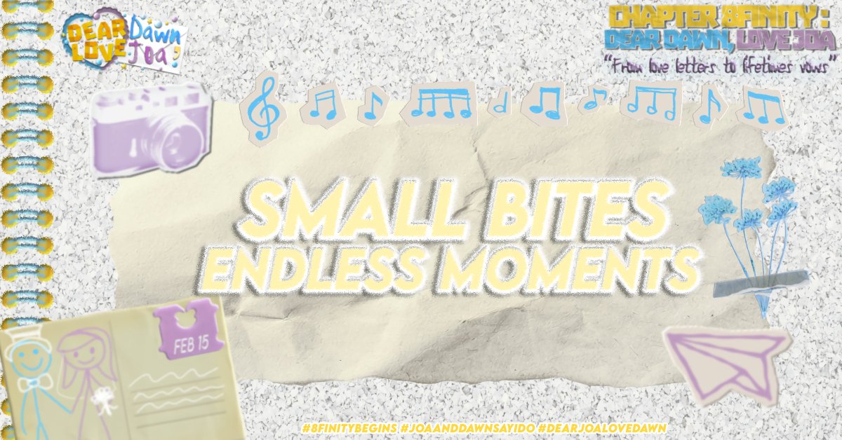 Chapter 8finity: Dear Dawn, Love Joa tweet media