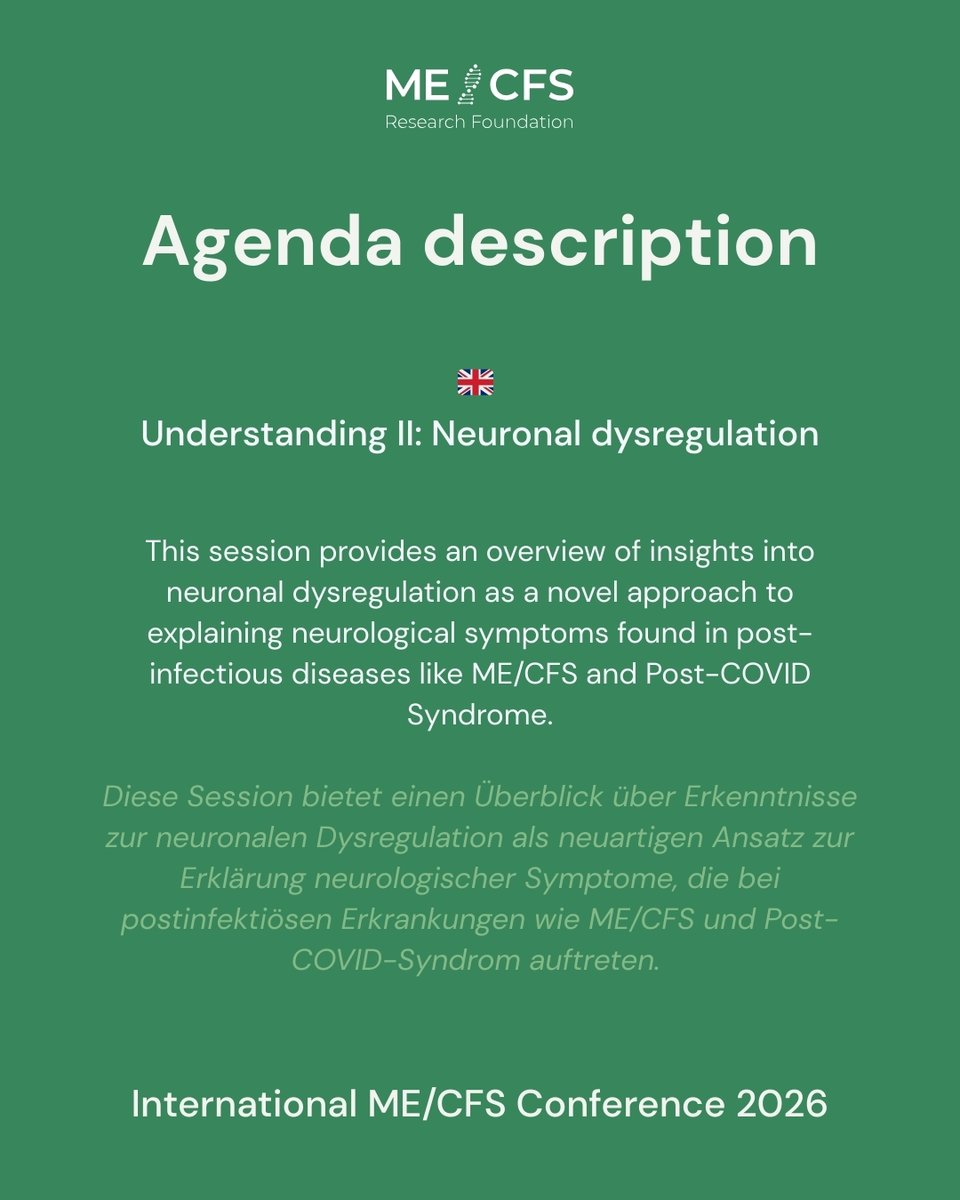 ME/CFS Research Foundation tweet media
