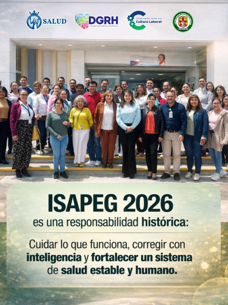Cuidar lo que funciona, corregir con inteligencia y fortalecer un sistema de salud estable y humano no es opción, es compromiso.

Con unidad y visión institucional construimos soluciones reales para las y los trabajadores.