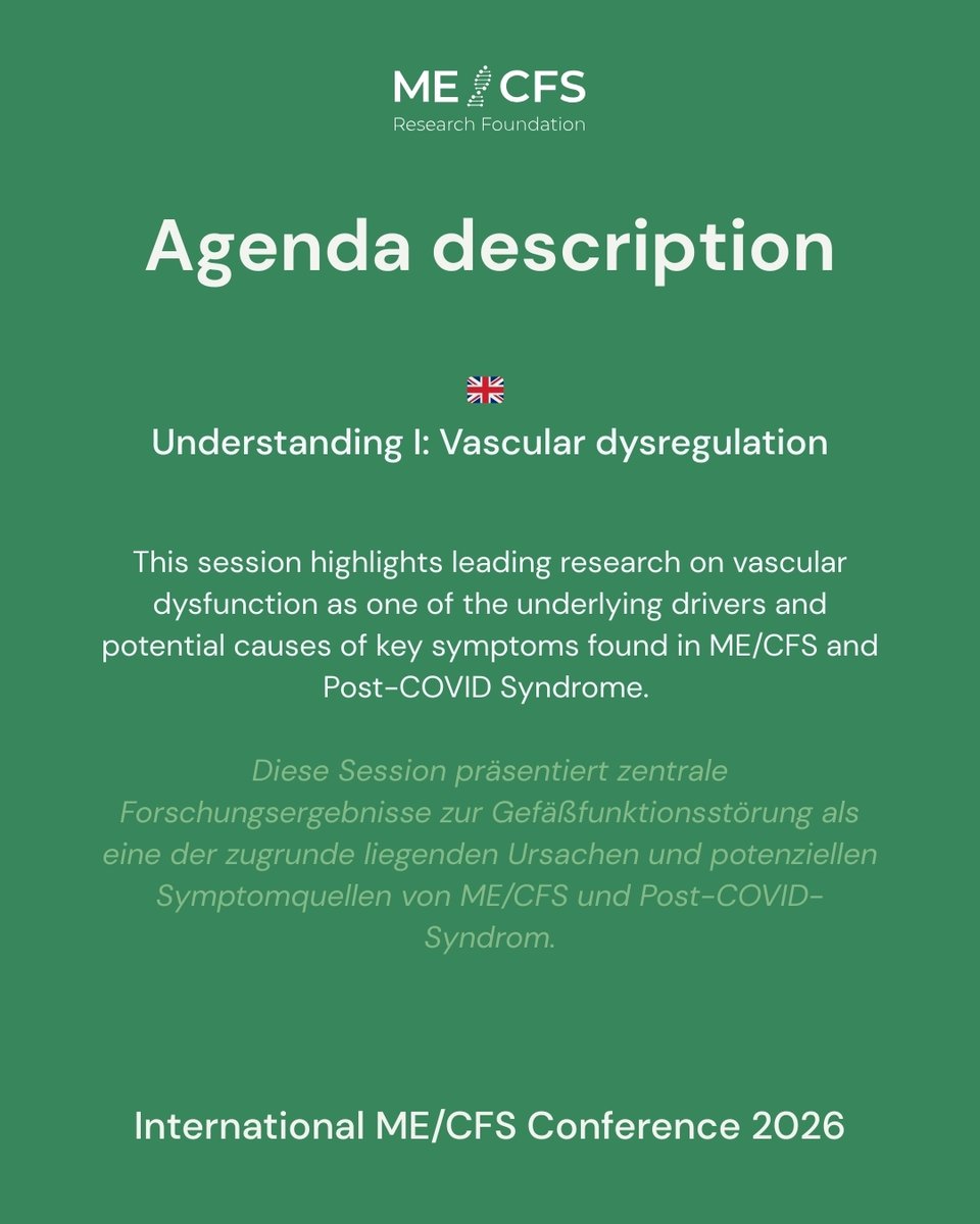 ME/CFS Research Foundation tweet media