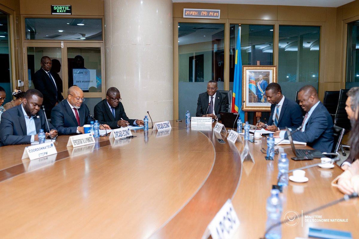 Ministère de l'Économie Nationale, RDC tweet media