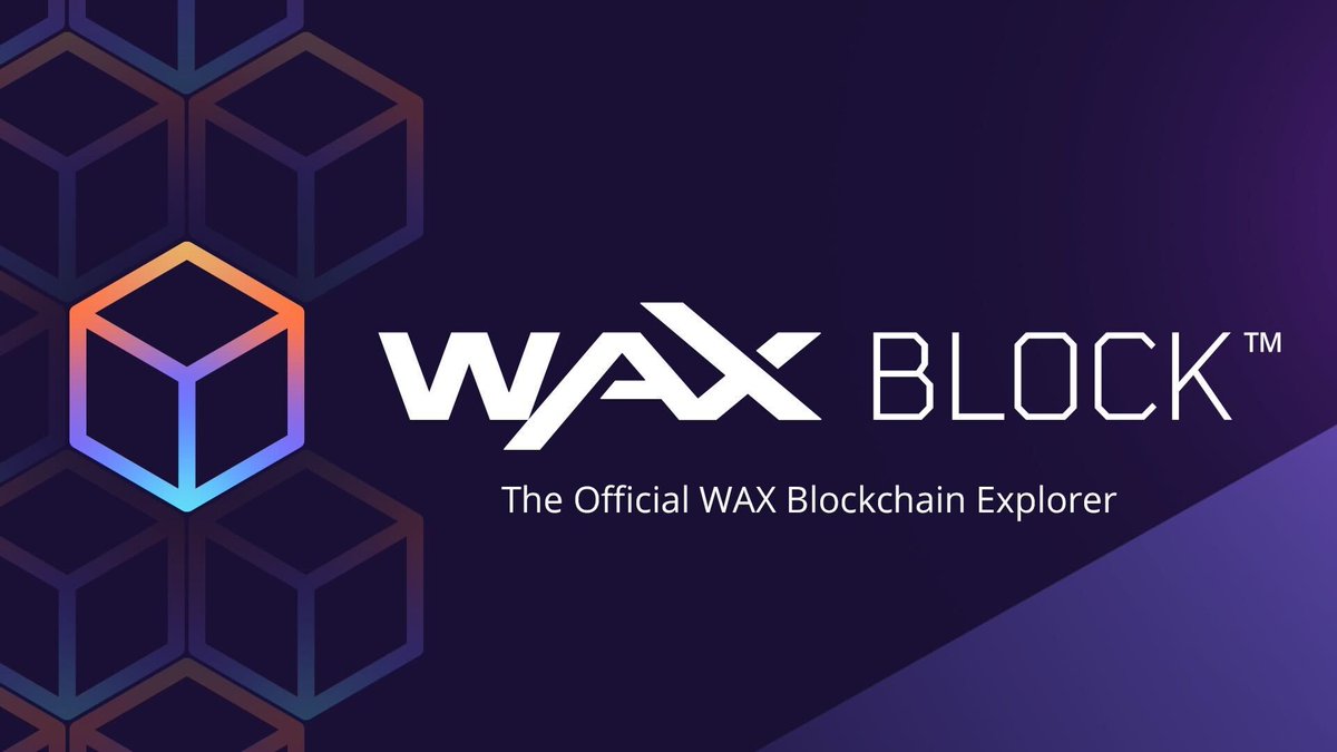 WAX tweet media