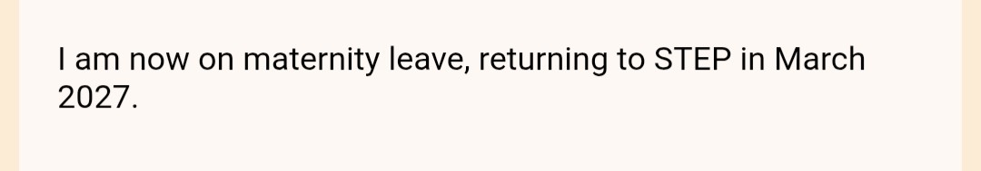HelenSwire's tweet image. After three years of IVF waiting lists, medication, egg collections and embryo transfers...I finally get to put this out of office on. And now, we just wait for Baby Bradford-Swire to put in an appearance. #IVF #Fertility #Pregnancy