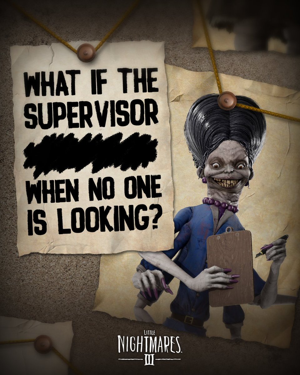 Better watch it, little ones. Not everyone passes the screening phase. #LittleNightmares III