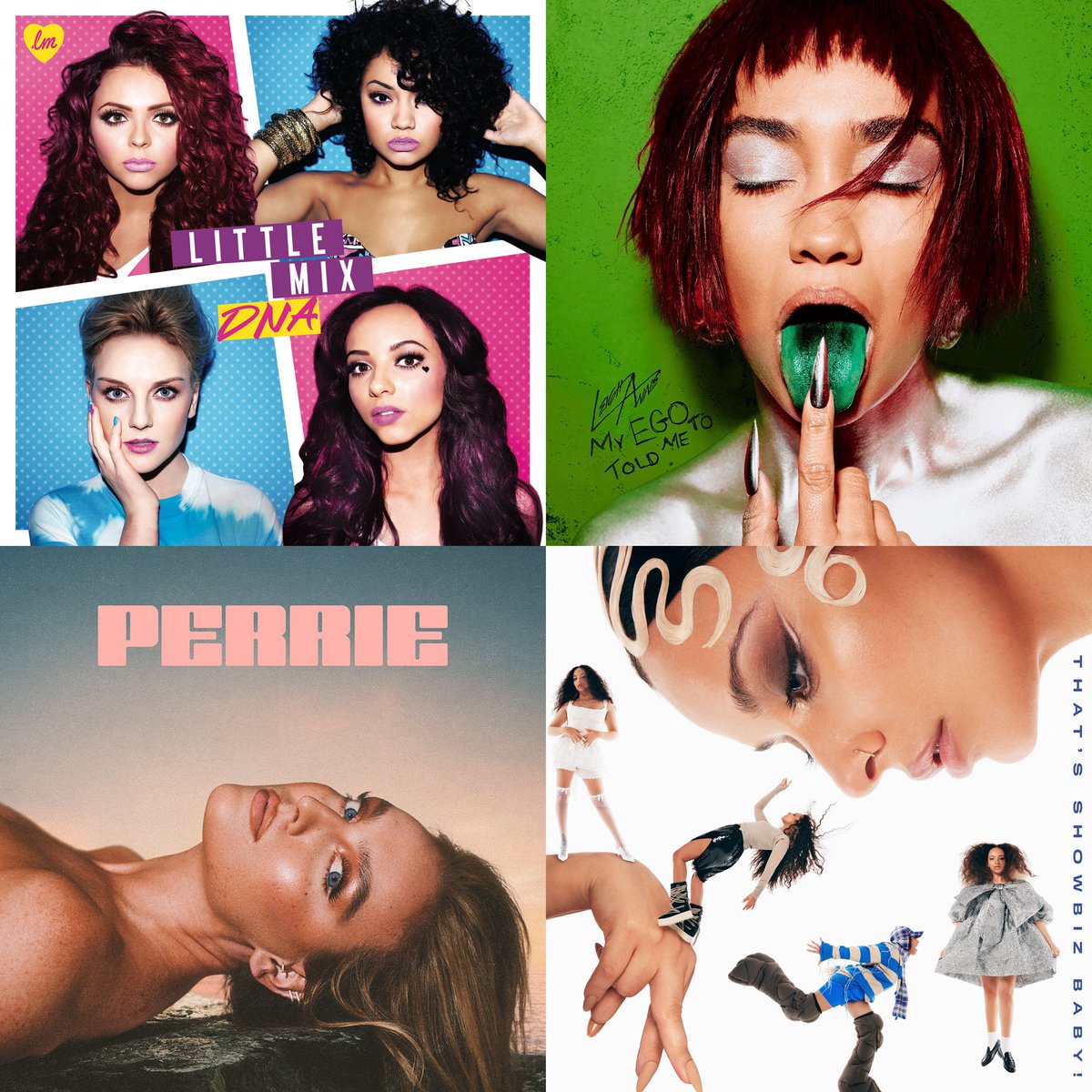 JADEtearoom's tweet photo. FUN FACT: Little Mix, JADE, Perrie and Leigh-Anne ALL debuted with #3 albums https://t.co/I3aEIsDs1H