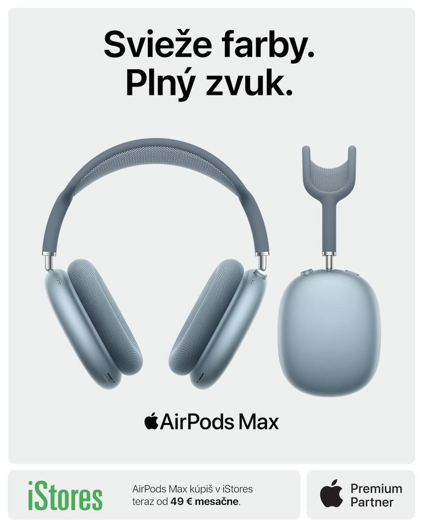 #AirPodsMax, ultimátny zážitok z počúvania. V piatich nových farbách. Menič #Apple pre mimoriadne verný zvuk. Každý detail od klenby až po náušníky je navrhnutý tak, aby slúchadlá dokonale priliehali. Potláčanie hluku na profesionálnej úrovni blokuje zvu… instagr.am/p/DVRNqi5iINR/