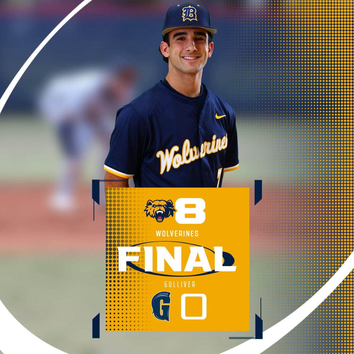belenathletics's tweet photo. #WolverinesWin The Belen varsity baseball team delivered a clinical performance today, shutting out Gulliver 8-0. #GoWolverines #BelenBaseball https://t.co/AHsfhhzZwT