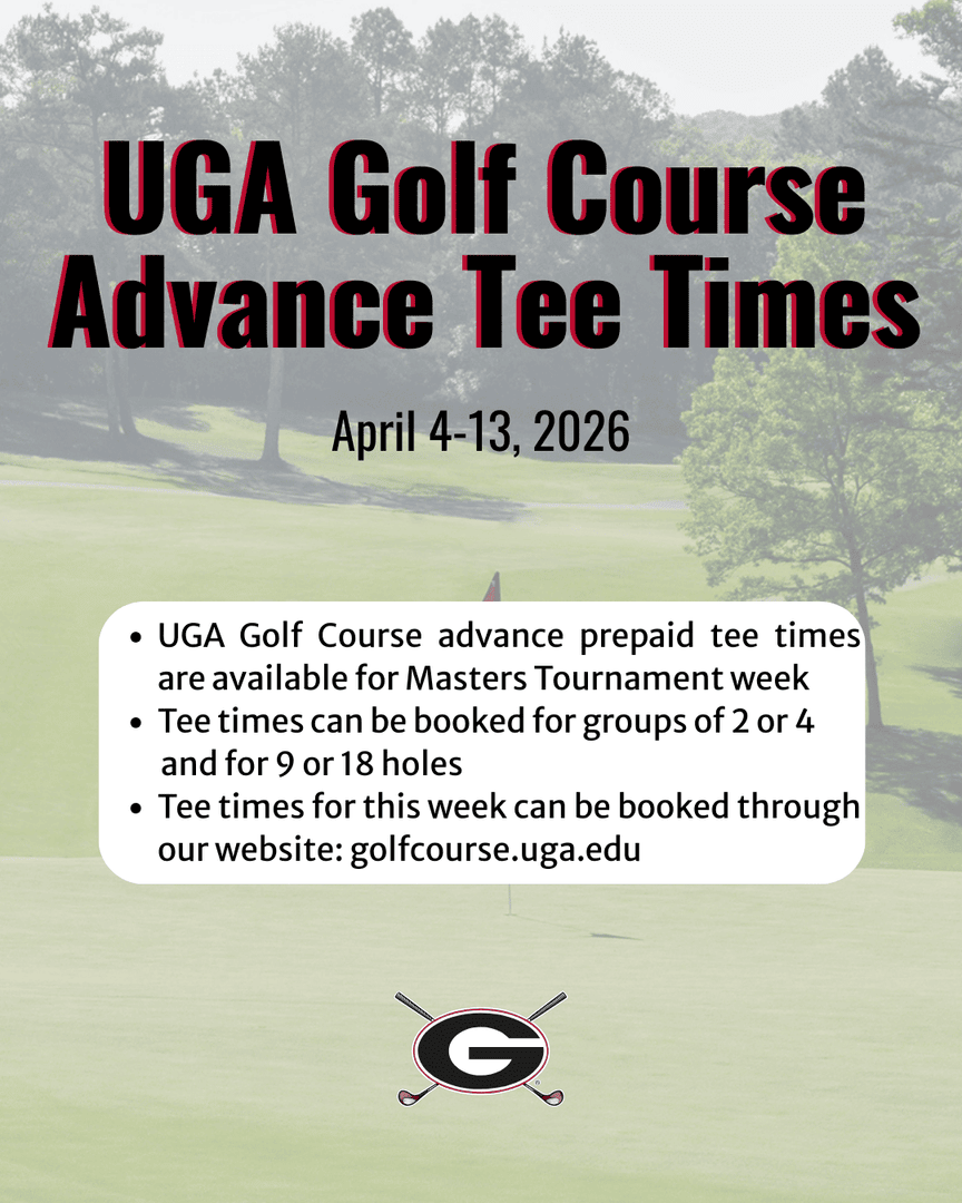 UGA Golf Course tweet media