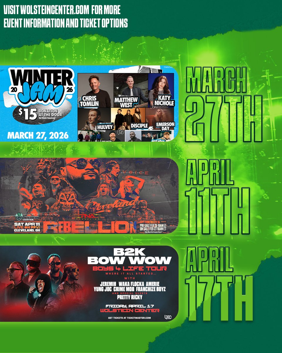 Wolstein Center at Cleveland State University tweet media