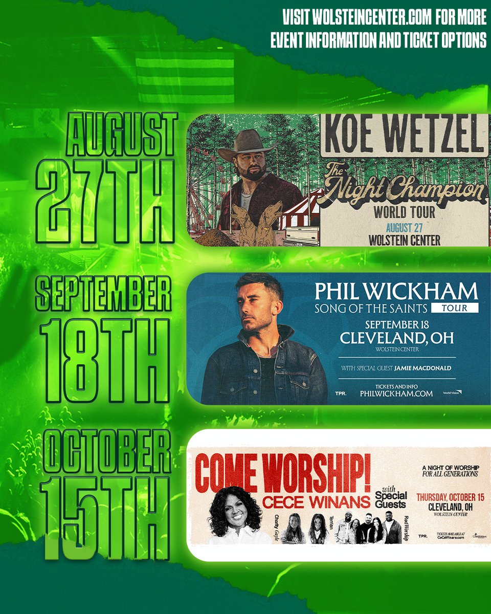 Wolstein Center at Cleveland State University tweet media