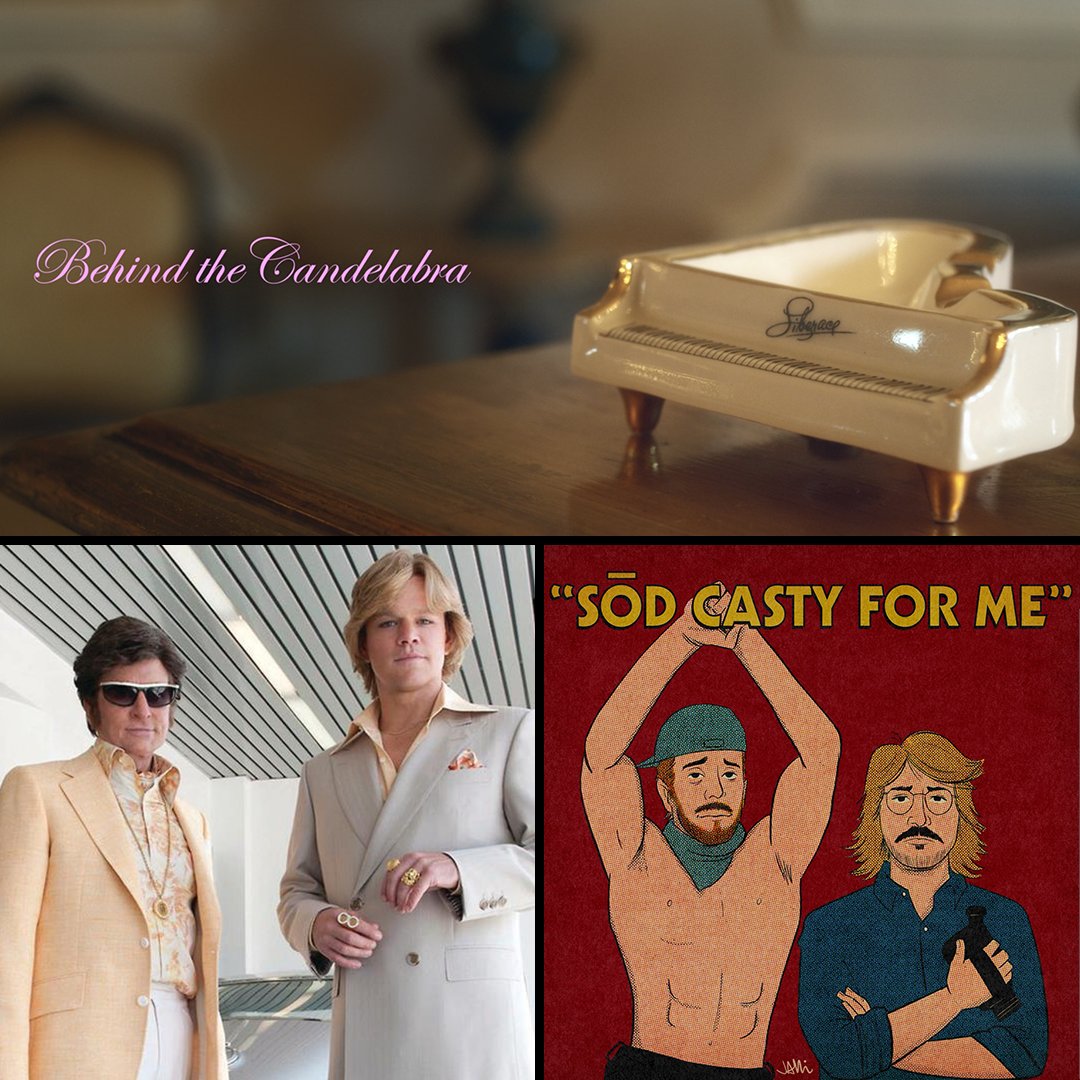 podcastyforme's tweet photo. 🎹NEW EP🎹 We're going BEHIND THE CANDELABRA today to talk Soderbergh's 2013 Liberace tell-all, and we're joined by the great Eva Anderson! We talk camp, plastic surgery, the closet, and the time(s) Eva went to Liberace's house(!!!). Great ep, link below! https://t.co/DJdCGH97ol