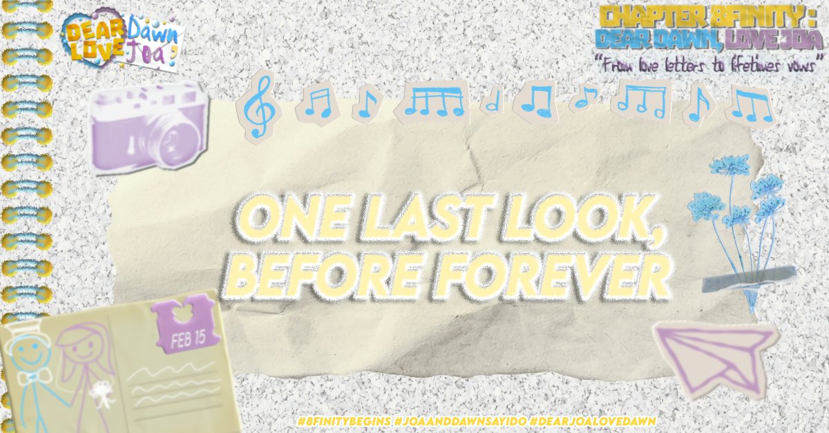 Chapter 8finity: Dear Dawn, Love Joa tweet media