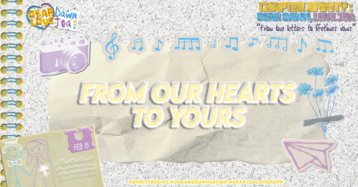 Chapter 8finity: Dear Dawn, Love Joa tweet media