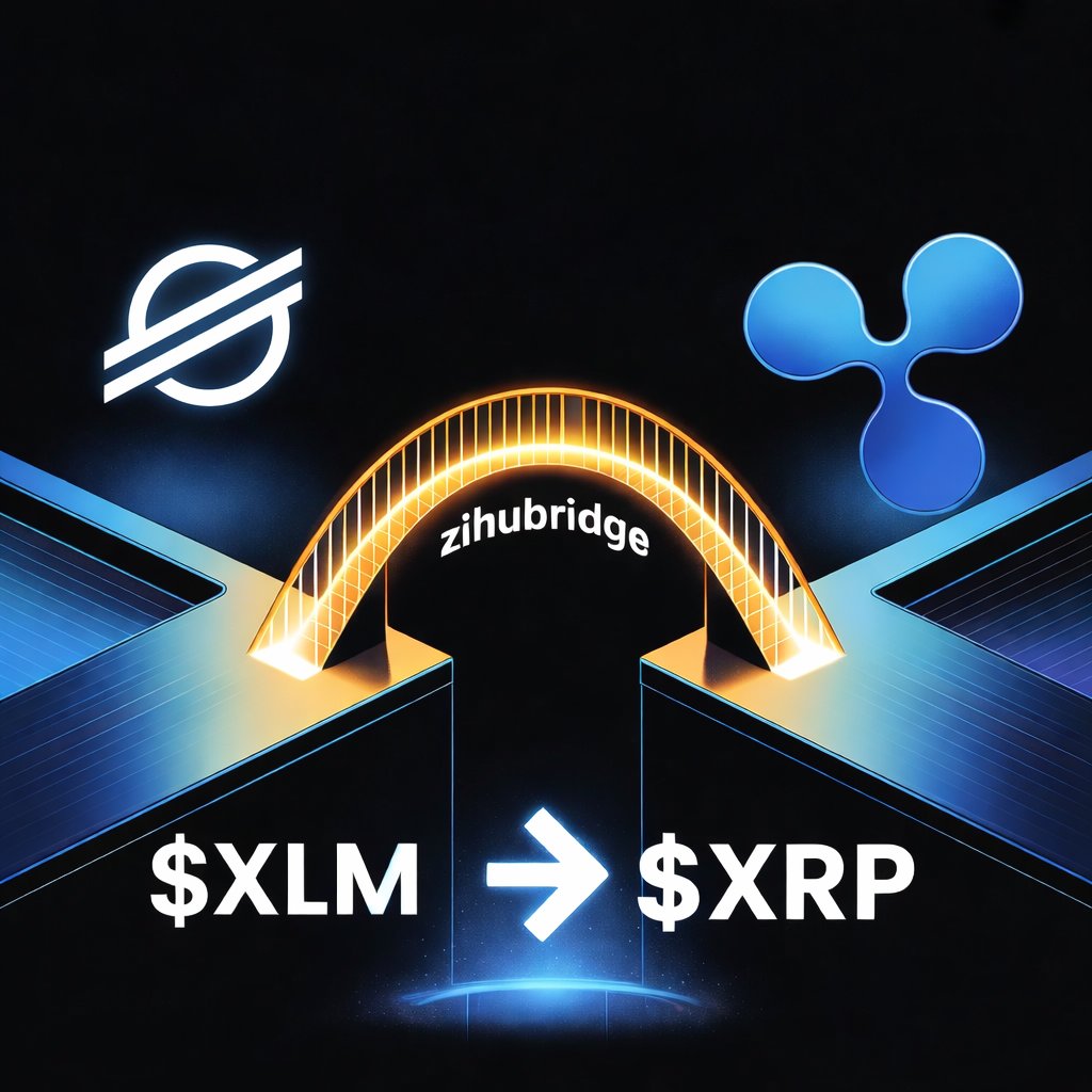 $XLM showed through #Stellar that settlement can be instant.

$XRP showed through #Ripple that liquidity can be global.

Now <a href="/ZihuBridge/">ZihuBridge</a> is positioning both inside the same evolving #crypto framework.
