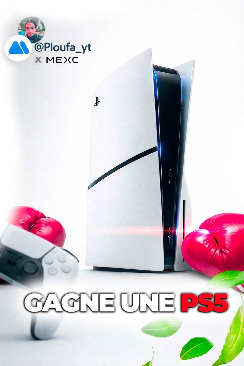 🚨GROS CONCOURS🚨

On vous fait gagner une PlayStation 5 !  ou 500€ 💶

Pour participer ⬇️

- ❤️ Like + RT 
- ✅ Suivre <a href="/ploufa_yt/">Ploufa 🍃</a> + <a href="/MEXCFrancophone/">MEXC Francophone</a> et <a href="/Yayou_MEXC/">Yayou</a> 

TAS le 06/03/2026 ! 
Bonne participation à tous 🙏❤️