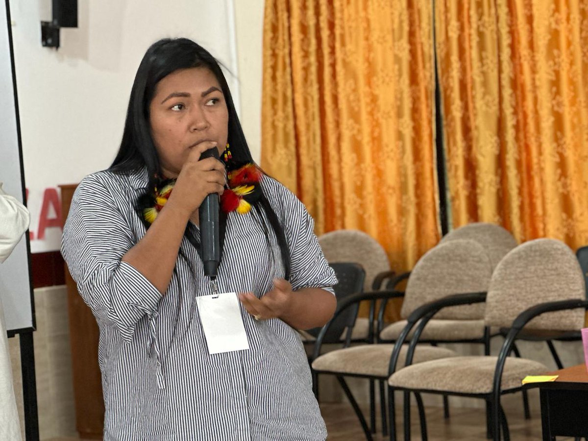 fenash_p's tweet photo. La FENASH-P, a través de la Dirigencia de la Mujer, participó en el Encuentro de Gobernanza del Corredor de Conectividad Palora–Pastaza en Pastaza, en el cual se fortalecieron lineamientos para una gestión articulada en conservación, producción sostenible y territorio. https://t.co/HKQ56sGcpK