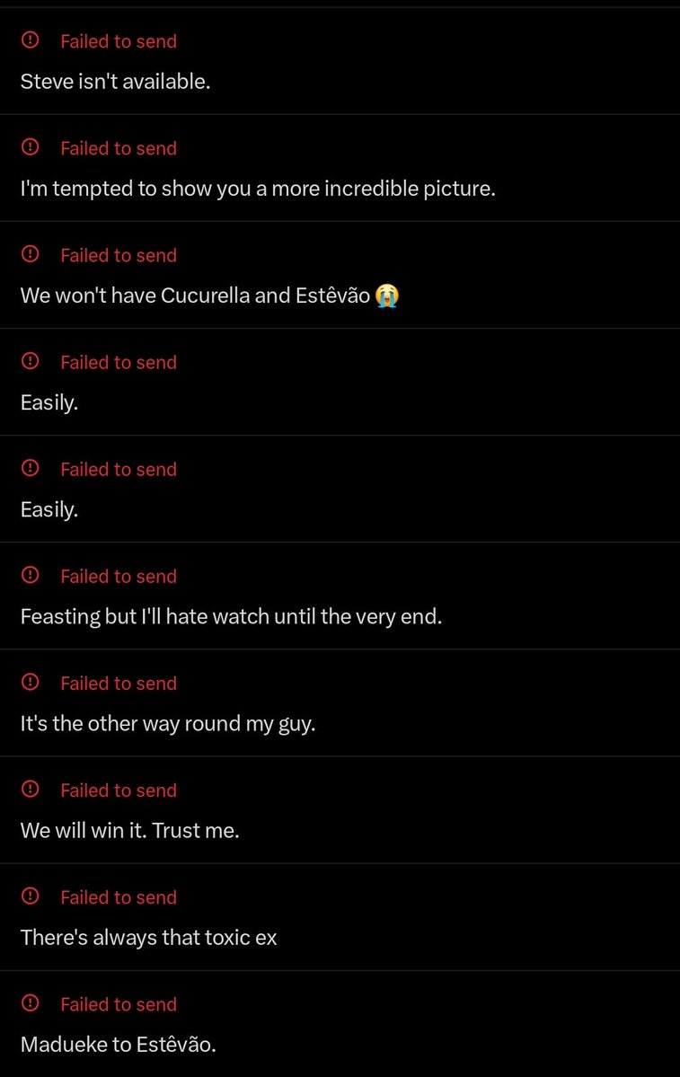 I can tweet but I can't reply. What's wrong? 😭😭My mutuals please don't think I'm ignoring you.