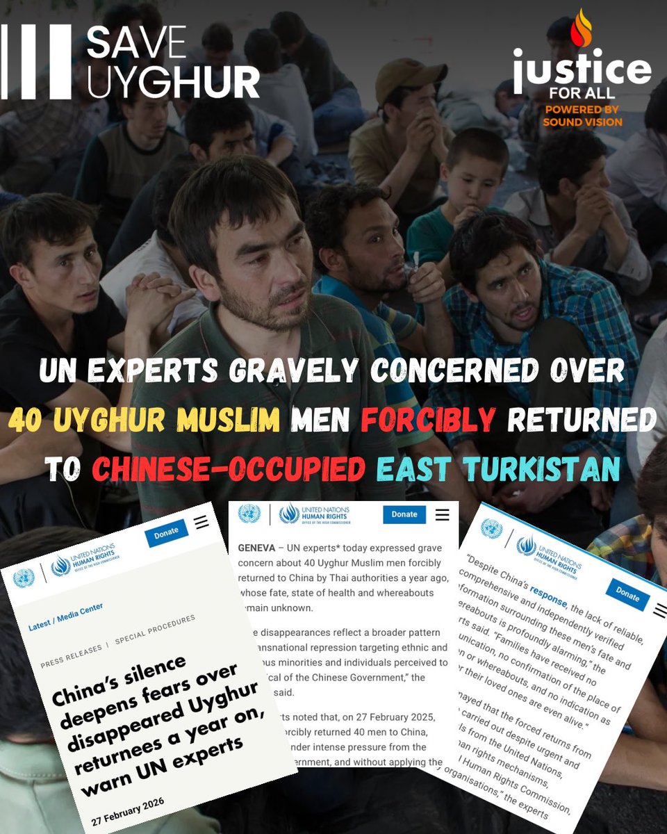 Save Uyghur Org tweet media