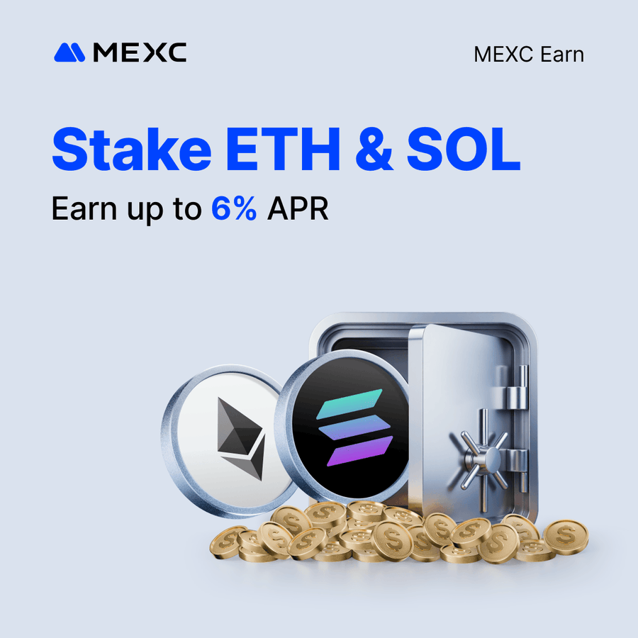 FlexxWeb3's tweet photo. #MEXCscam rumors shouldn't stop you from earning yields on your crypto. The Staking Gala on Mexc is still ongoing &amp; you can earn 6% APR on staking $ETH &amp; $SOL, enjoy the highest returns &amp; redeem anytime. Don't snooze, camp on this now!
#TradeWithMEXC
👇
https://t.co/G8AkIJWr6D… https://t.co/SR8ZZB7ixL