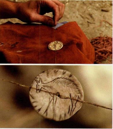 RealPreCinema's tweet image. For instance, a sandstone plaque and some bone disks showing images on both sides, with holes where strings might have been attached.

If their hypothesis is correct, Dr. Paris was scooped by thousands of years.