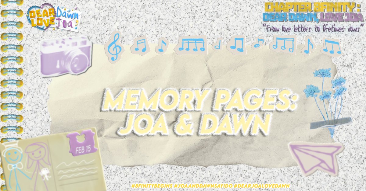 Chapter 8finity: Dear Dawn, Love Joa tweet media