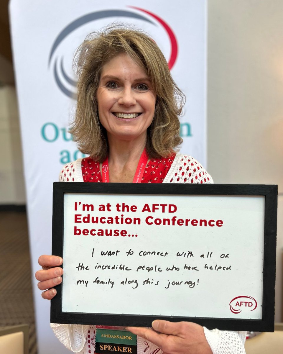 The AFTD tweet media