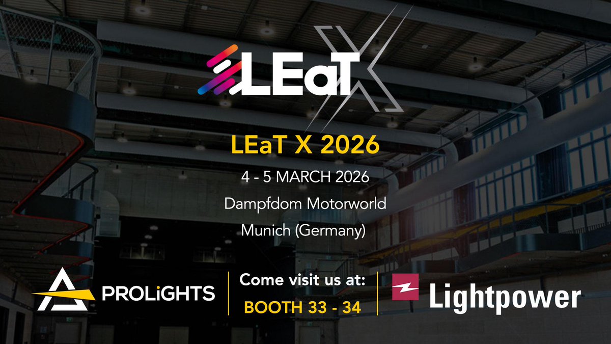 PROLIGHTS tweet media