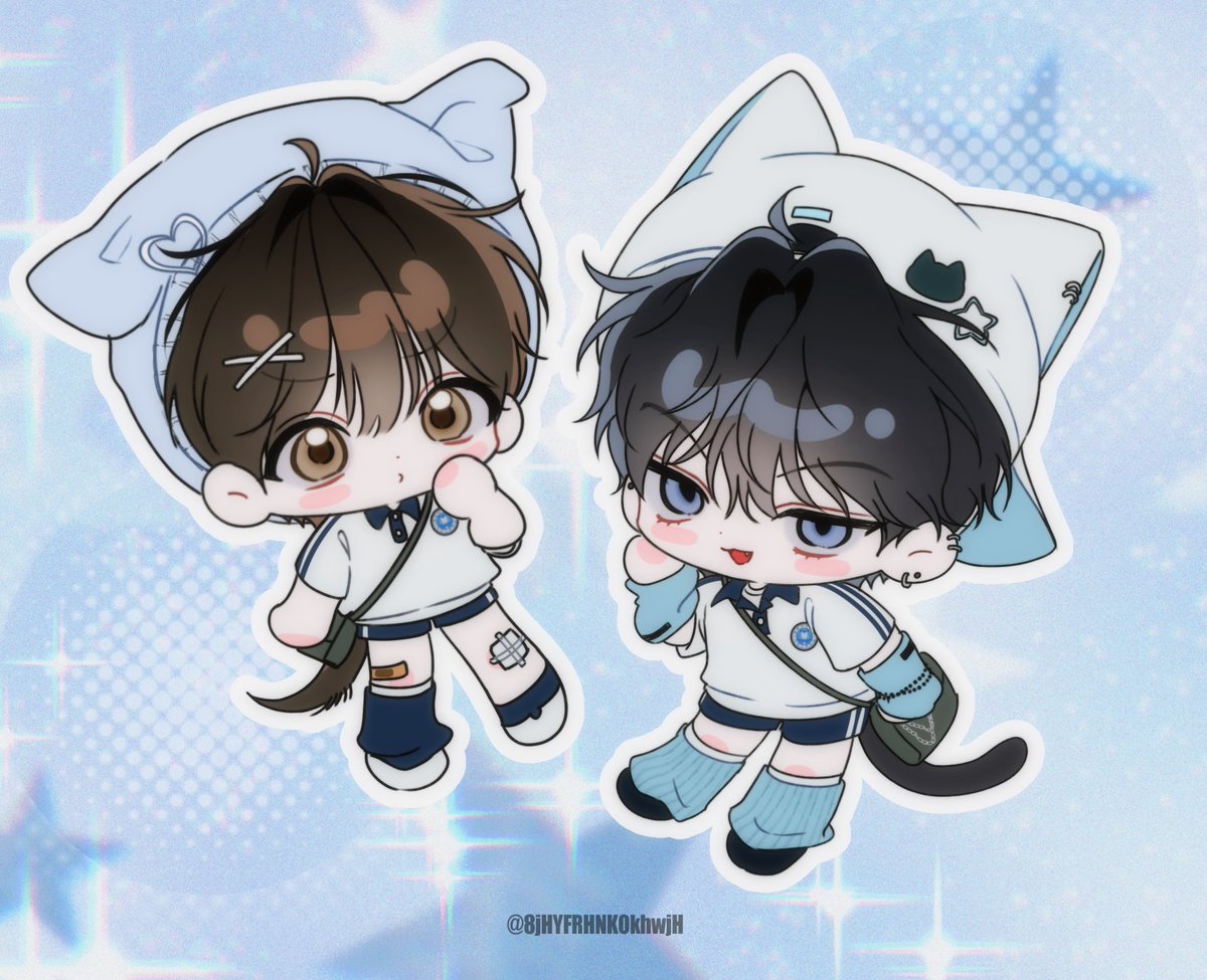 독자님께서 귀여운 요한준이들을 보내주셨어요!
옷까지 애들이랑 찰떡인 체육복으로...😭❤️