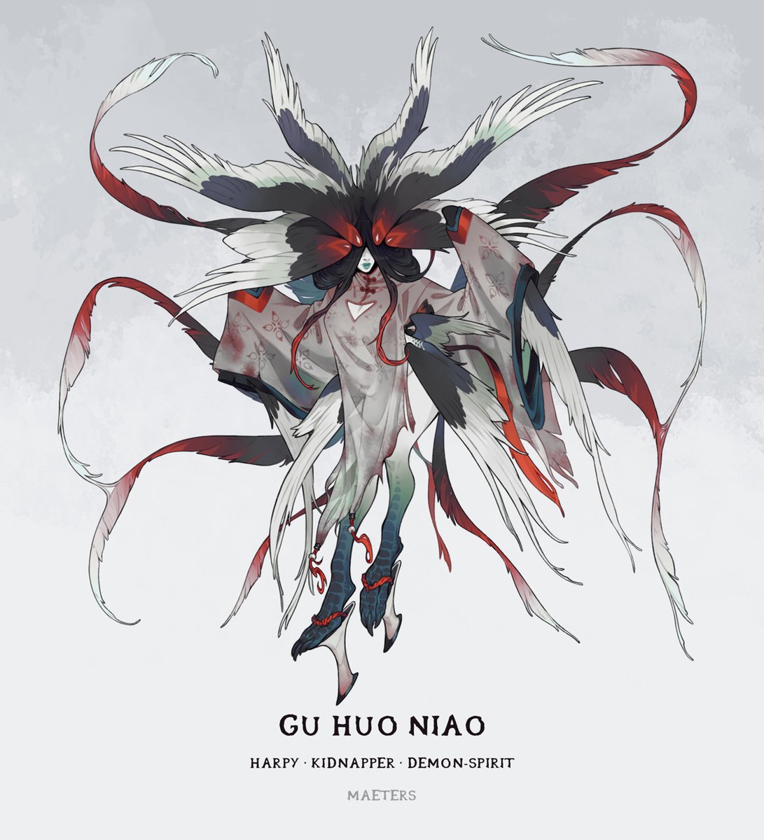 character concept - Gu Huo Niao