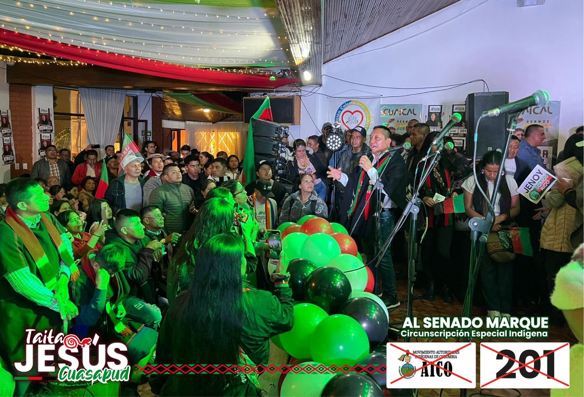 JesusCuasapud's tweet photo. 🙌🏽 Agradecemos profundamente a las Autoridades Indígenas Quillasingas y Campesinas que acompañaron este espacio, a la representación del Resguardo Indígena Piscitau que llegó desde el Cauca, y a la comunidad de Pasto por su respaldo, su energía y su presencia. https://t.co/pjK0zKgAoP