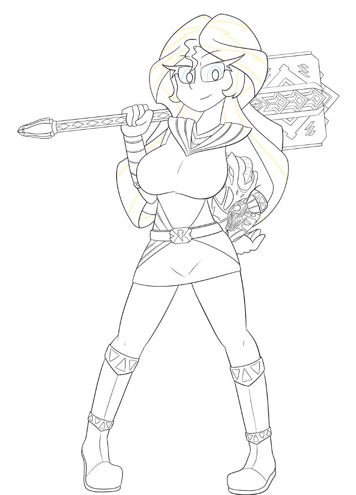 In-progress c0mm of Sunset

#sunsetshimmer #PowerRangers