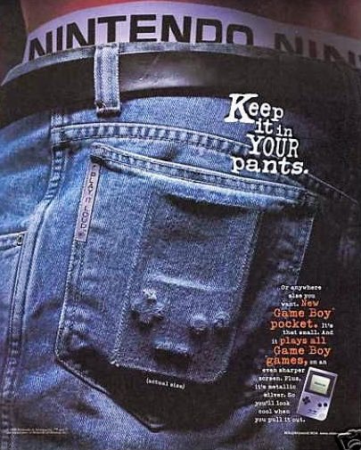 homoerotic nintendo ads you are so missed